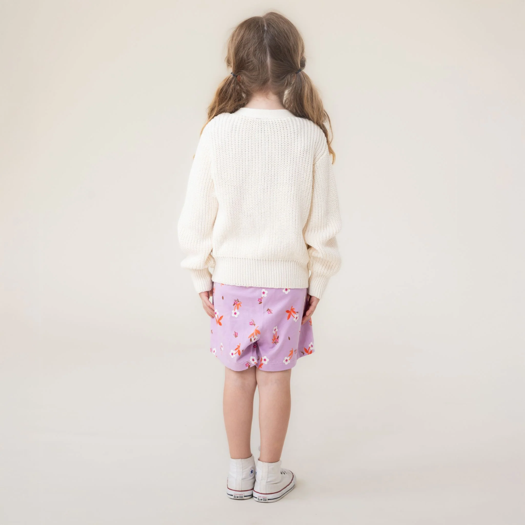 Classic Cream Knit Sweater