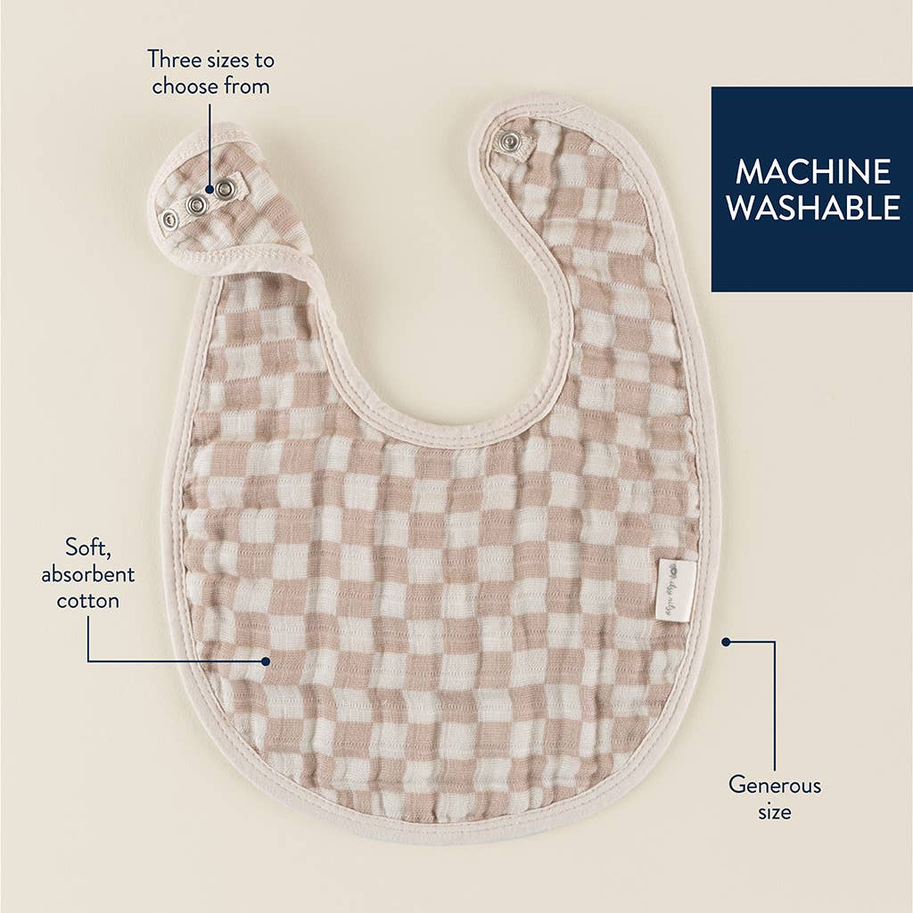 Triple-Layer Muslin Bibs (3-pk)