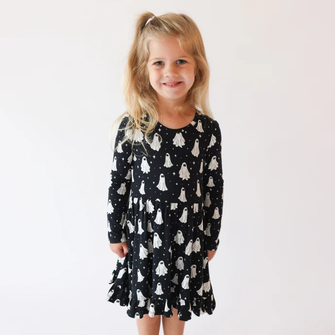Ghostly Twirl Dress