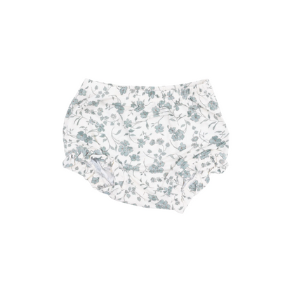 Baby's Breath Floral Ruffle Top and Bloomer Set