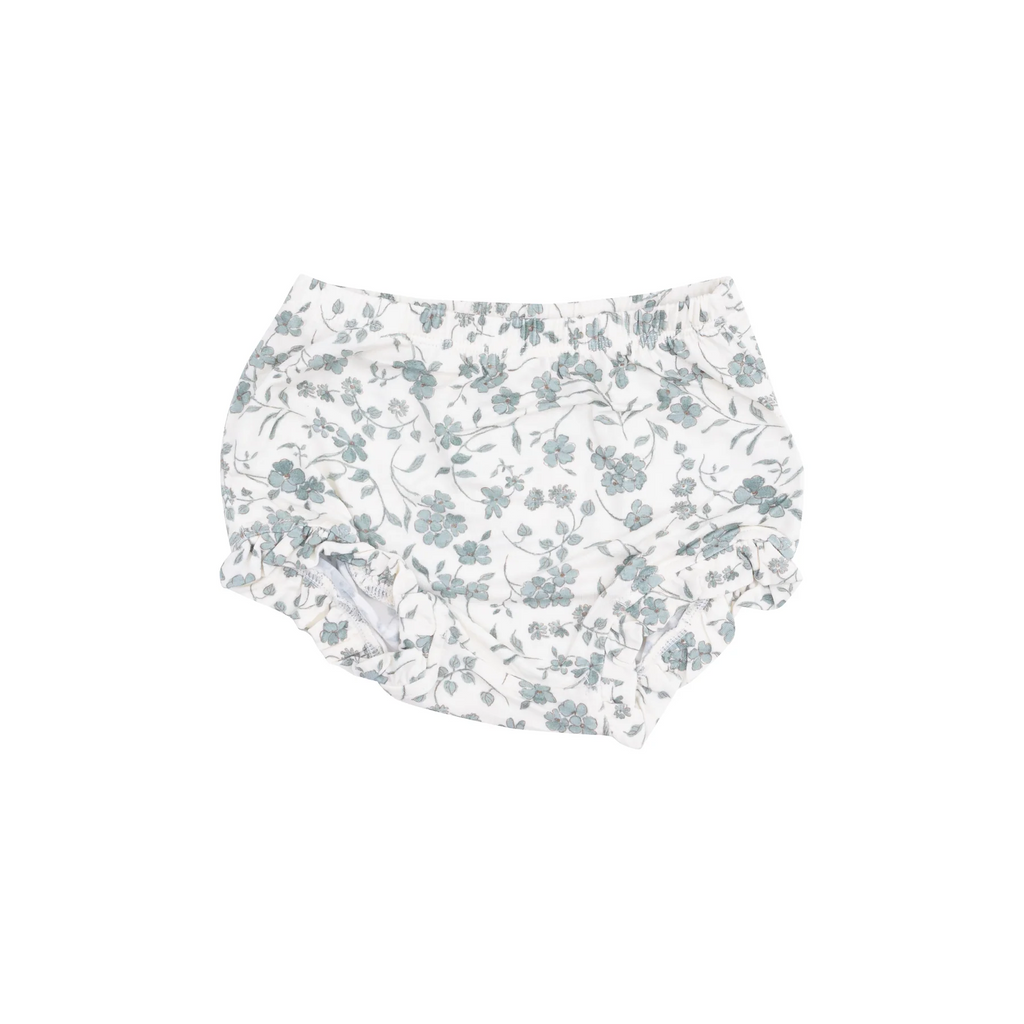 Baby's Breath Floral Ruffle Top and Bloomer Set