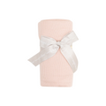 Solid Rose Smoke Rib Swaddle Blanket