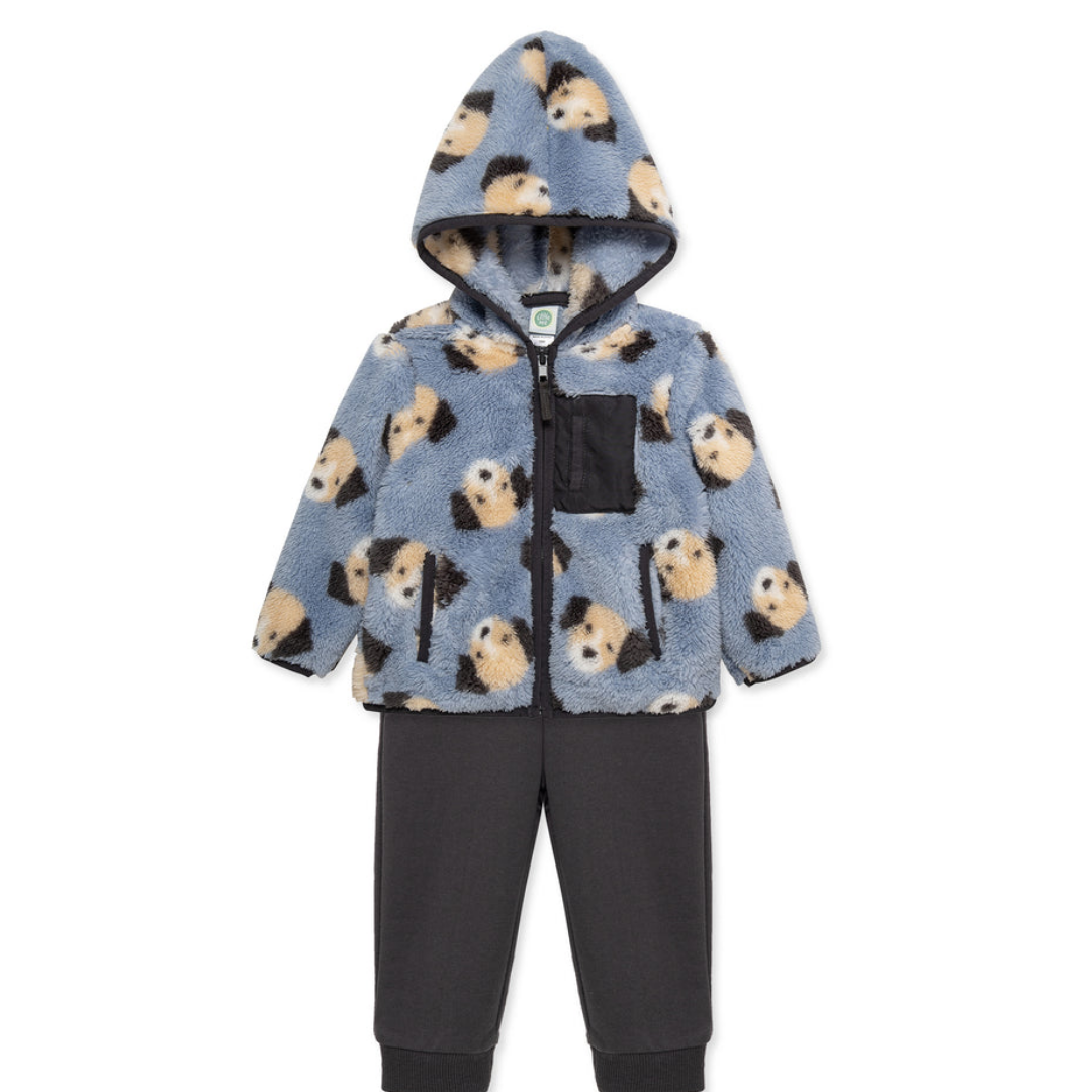 Puppy 3-Piece Sherpa Set