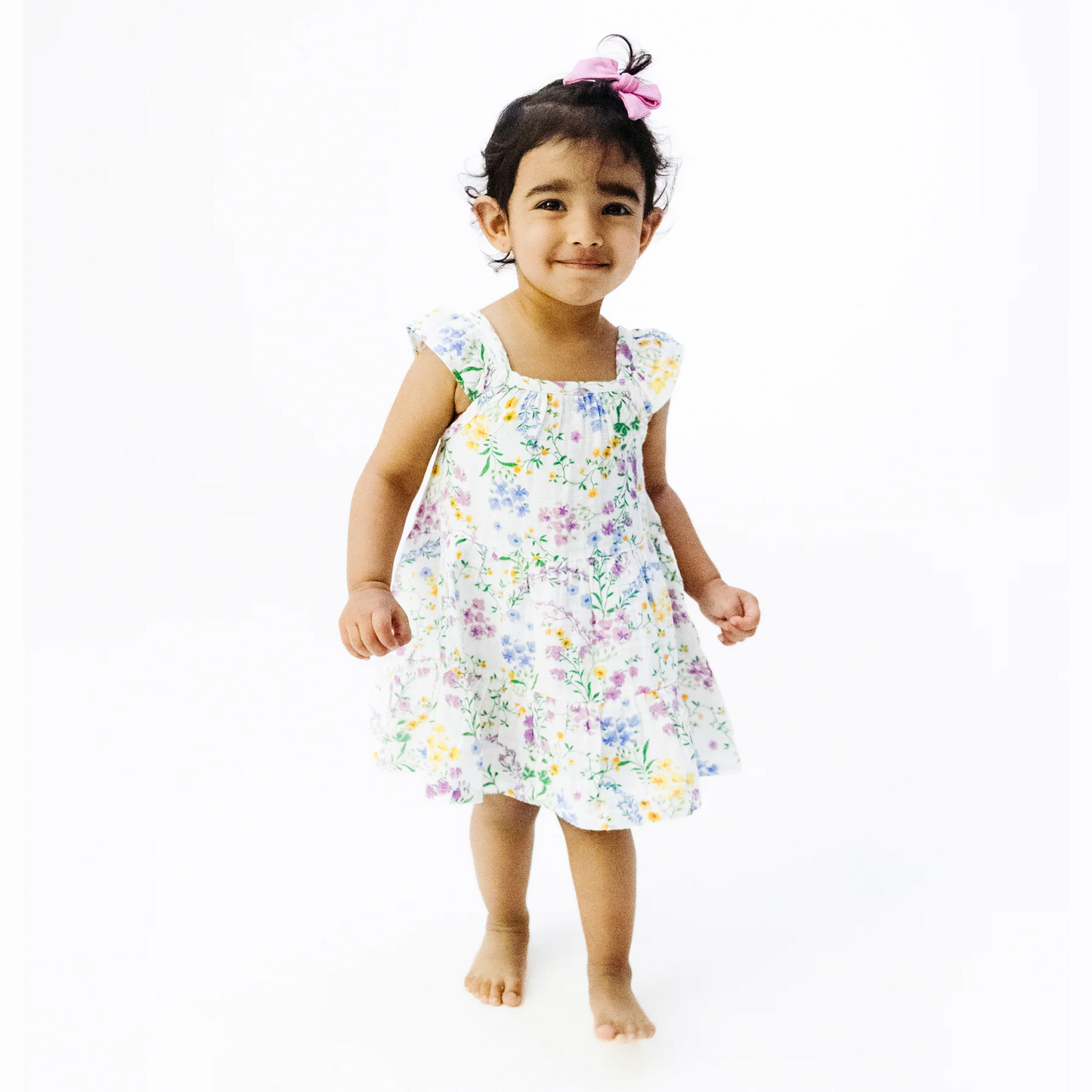 Cottage Climbing Floral Twirly Sundress