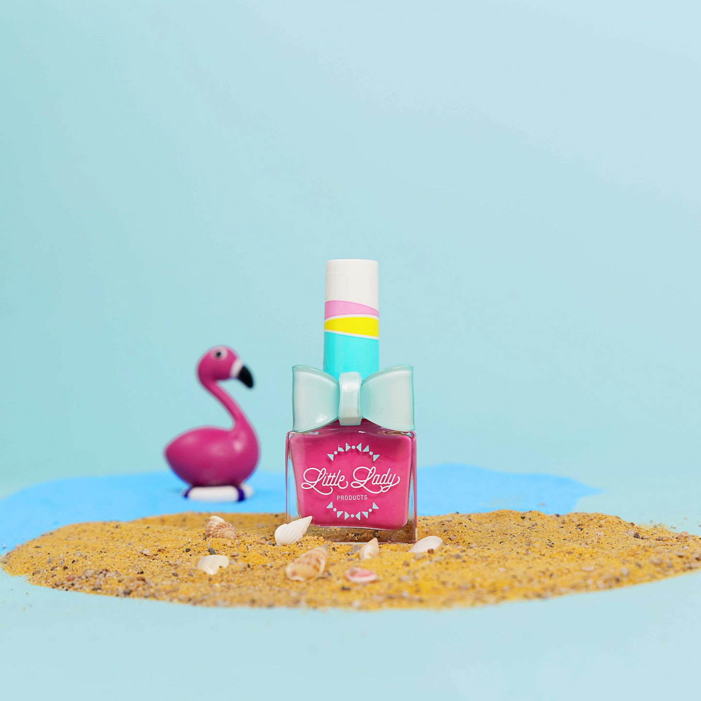 Flamingo Dino Duo Nail Polish Set