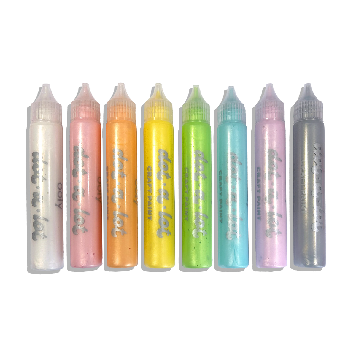 Dot-A-Lot: Dimensional Craft Paint - Pearlescent (Set of 8)