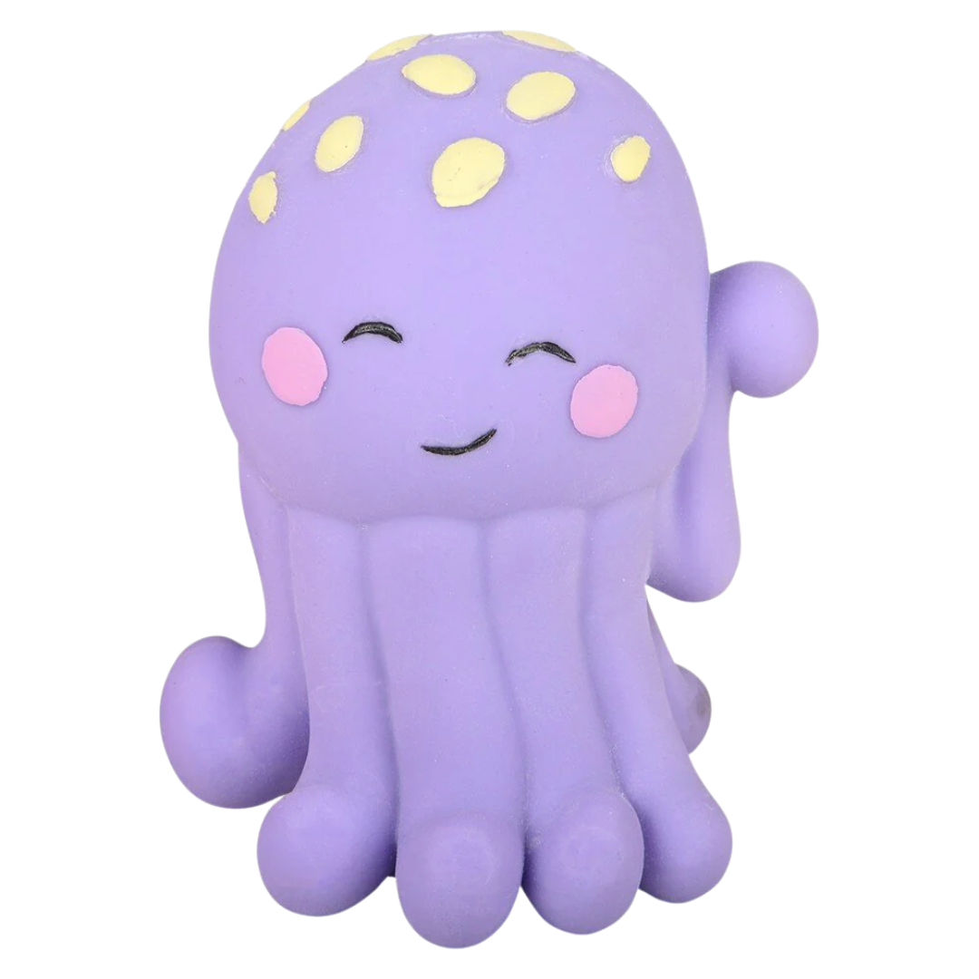 Jellyfish Soft Cream Doh Filled Stress Ball