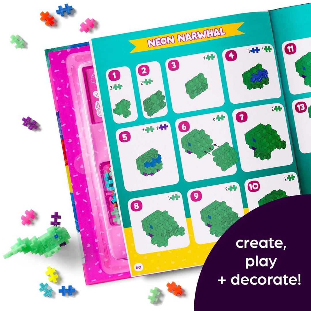 Neon Super Cute Puzzle and Play