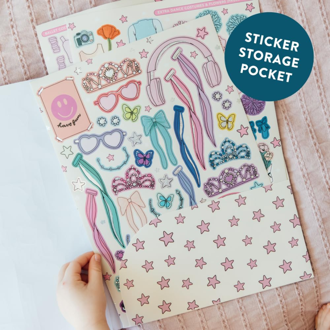 Sticker Storybook: Dance Recital