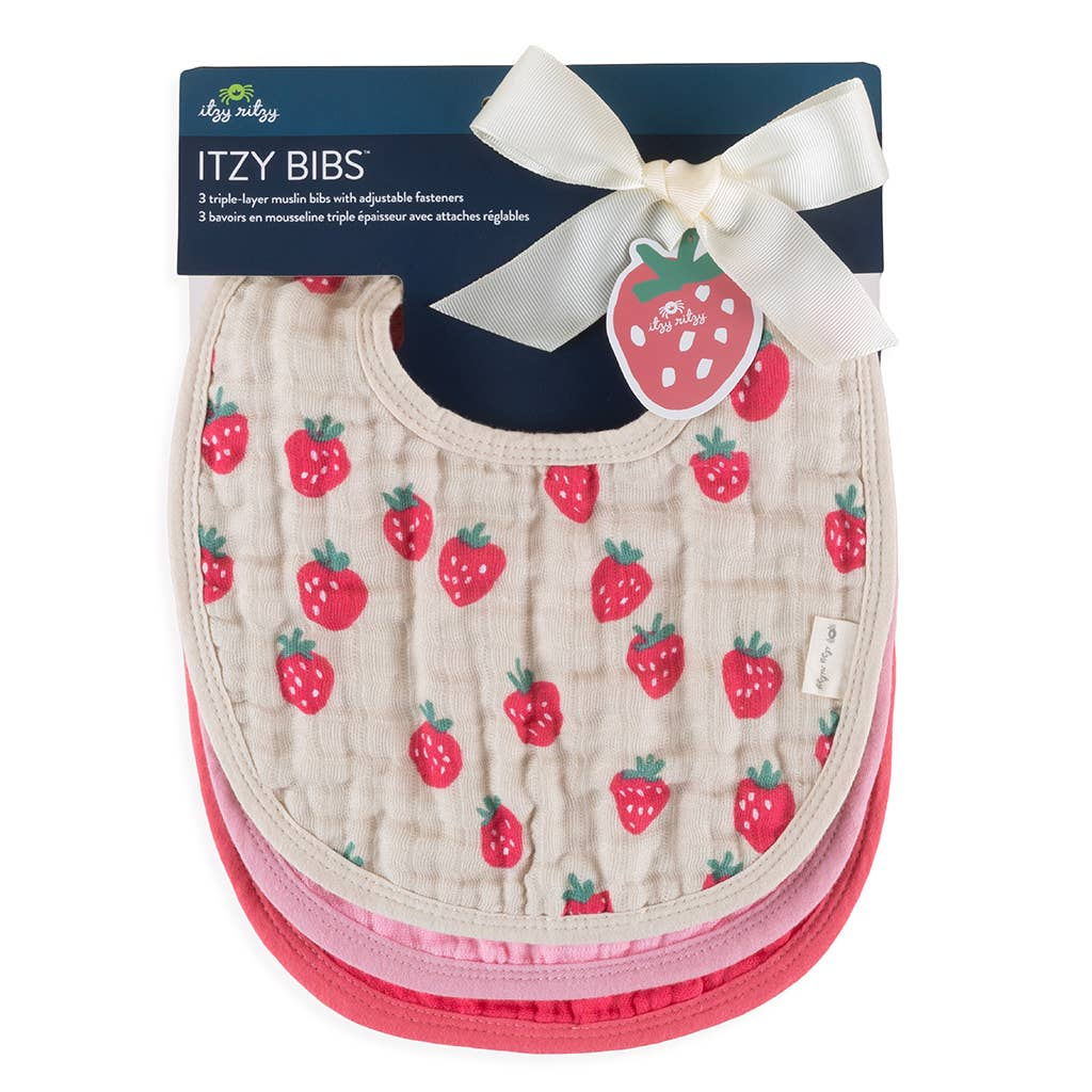 Strawberry Itzy Bibs