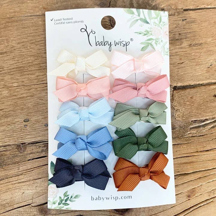 Chelsea Grosgrain Ribbon Bows (Set of 10): I Do