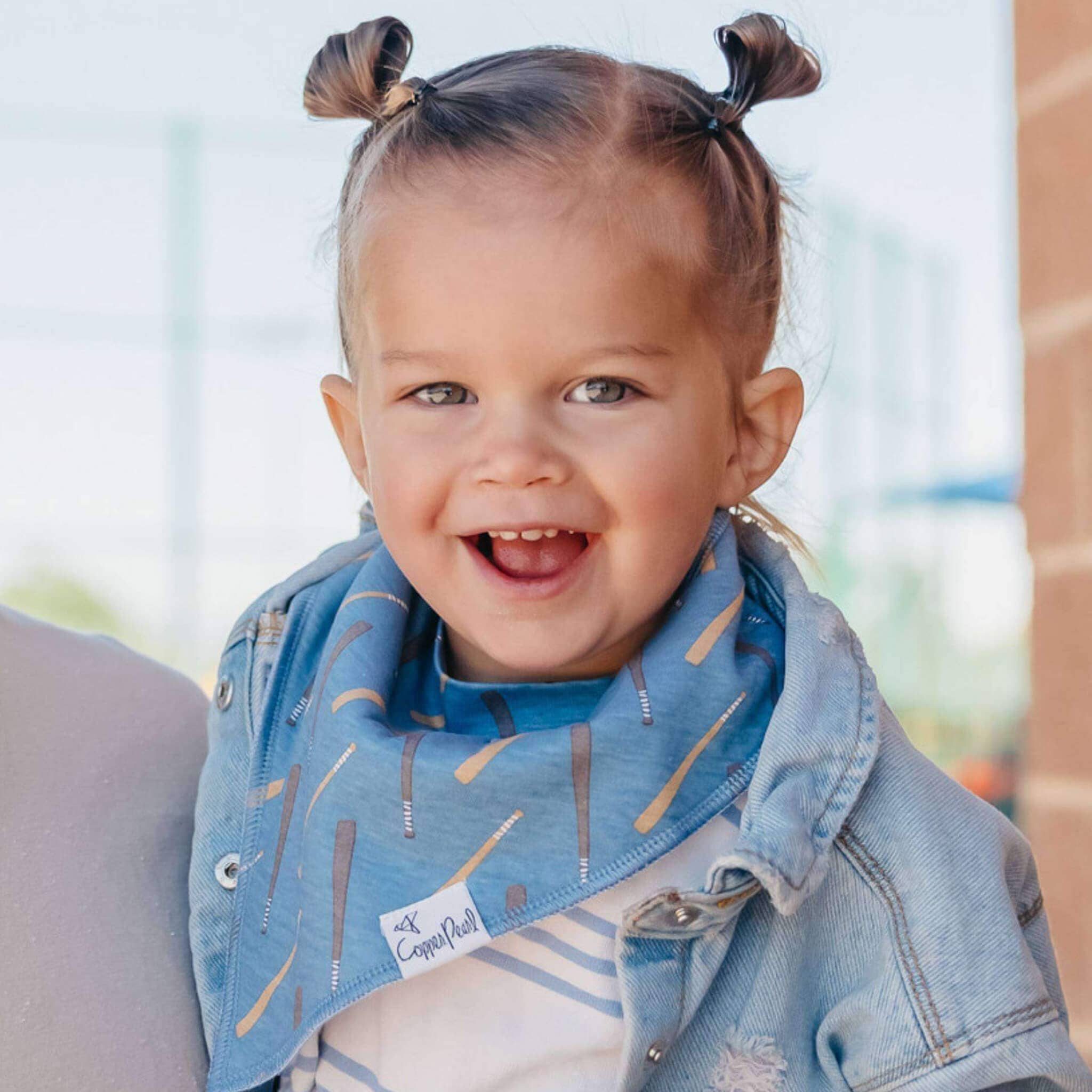 Baby Bandana Bibs - Slugger