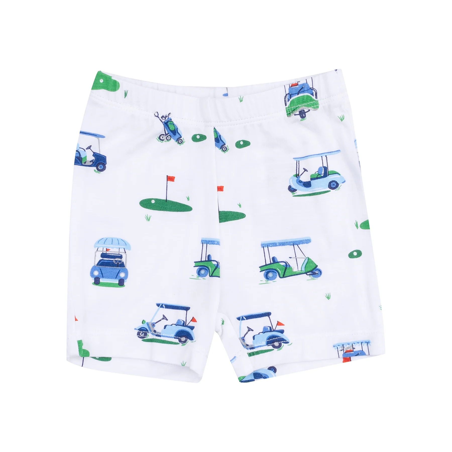 Blue Vintage Golf Carts Short Lounge Set