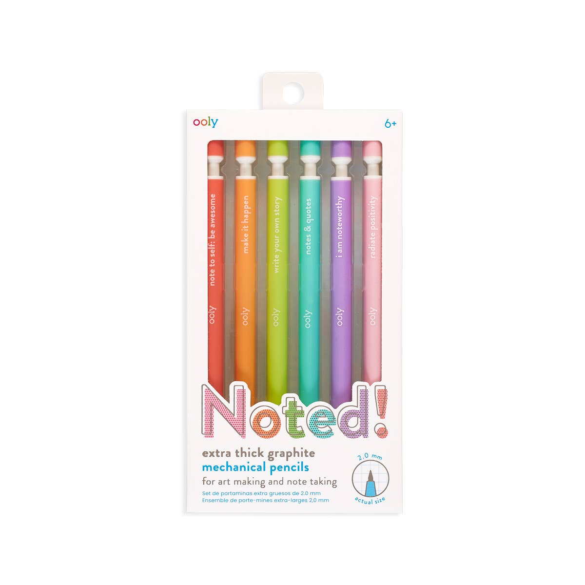 Noted Extra Thick Graphite Mechanical Pencils