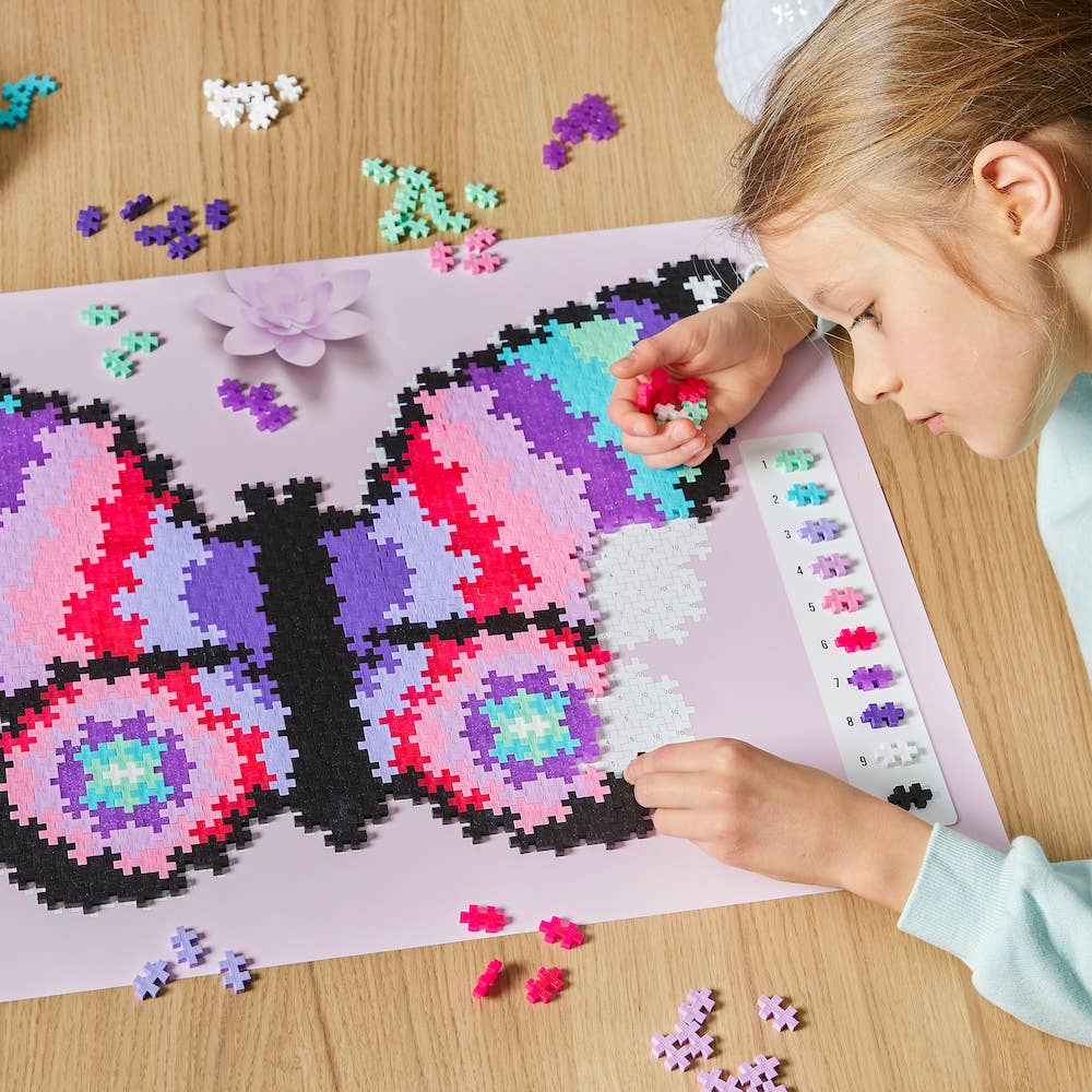 Butterfly Puzzle by Number