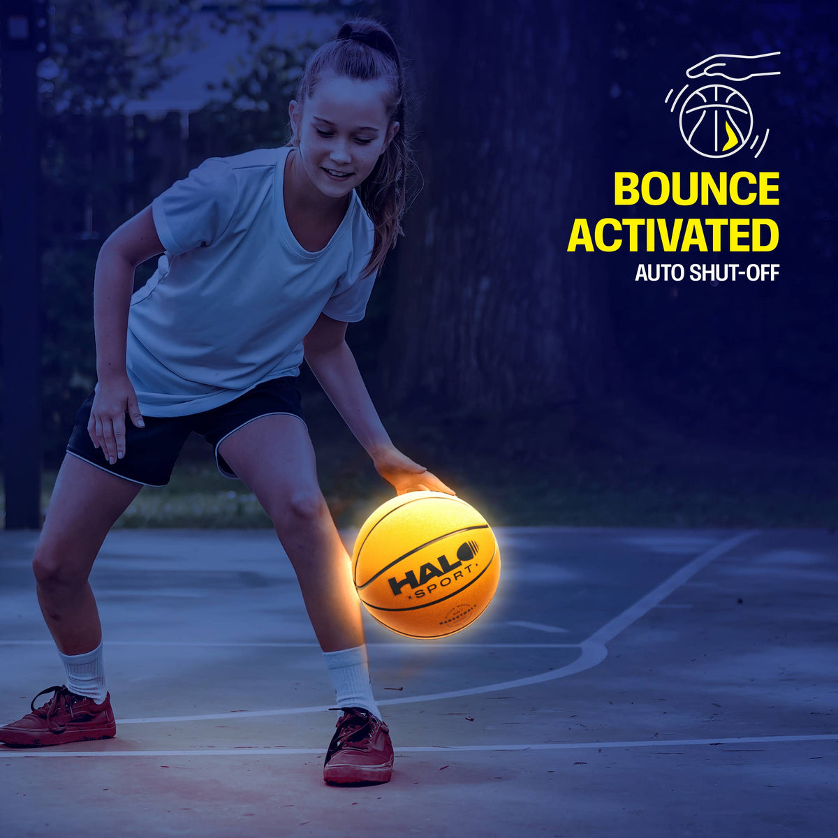 Rechargeable Light Up Basketball Ball