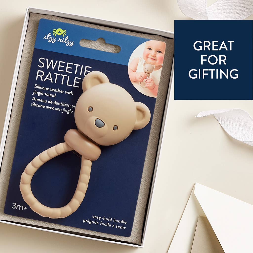 Baby Bear Teething Rattle