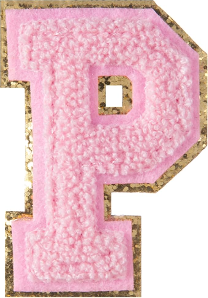 Light Pink Chenille Letter