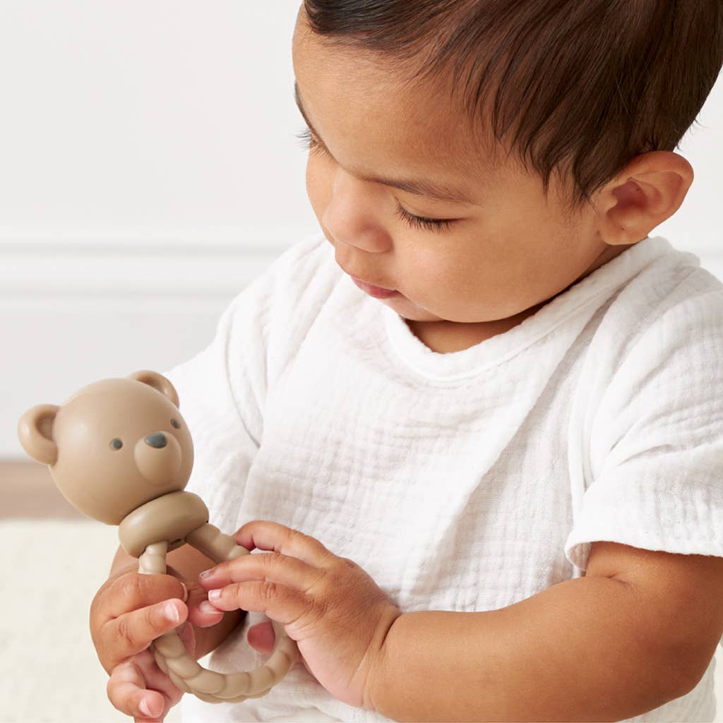 Baby Bear Teething Rattle