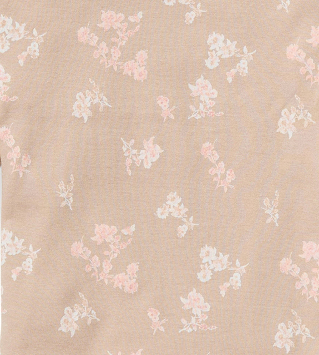 Whimsical Floral Organic Knit Terry Towels