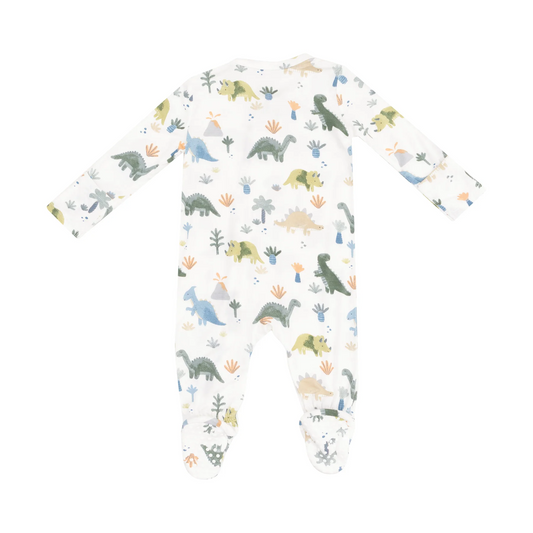 Soft Dinos Zipper Footie