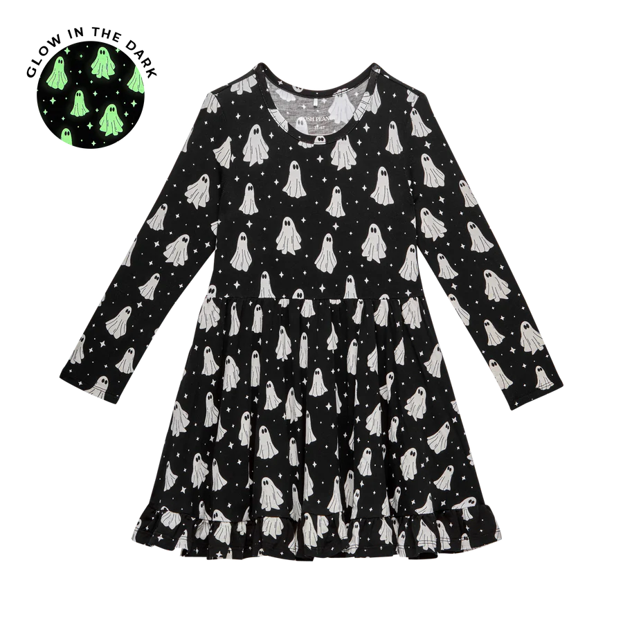 Ghostly Twirl Dress
