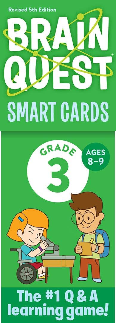 Brain Quest 3rd Grade Smart Cards