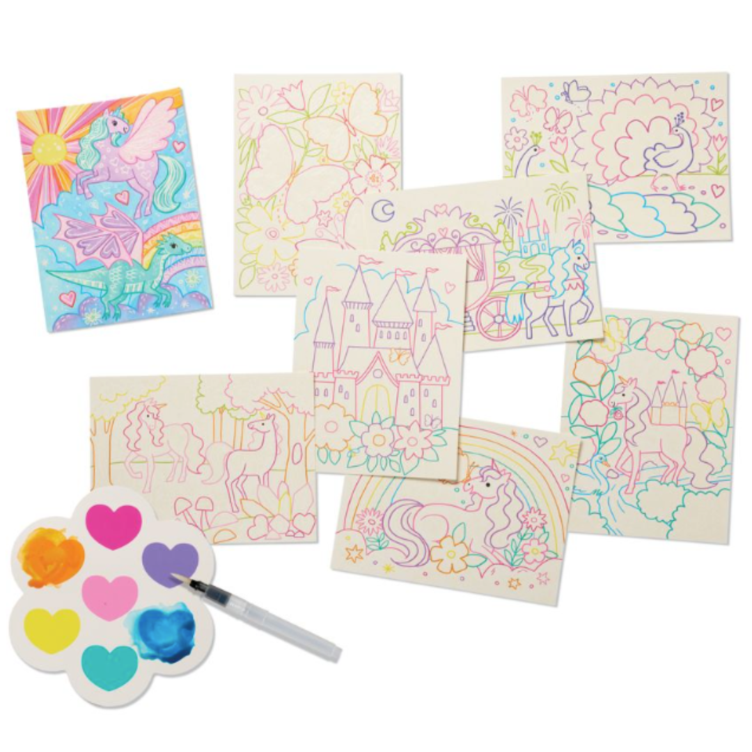 Unicorn Dreams Magic Watercolor
