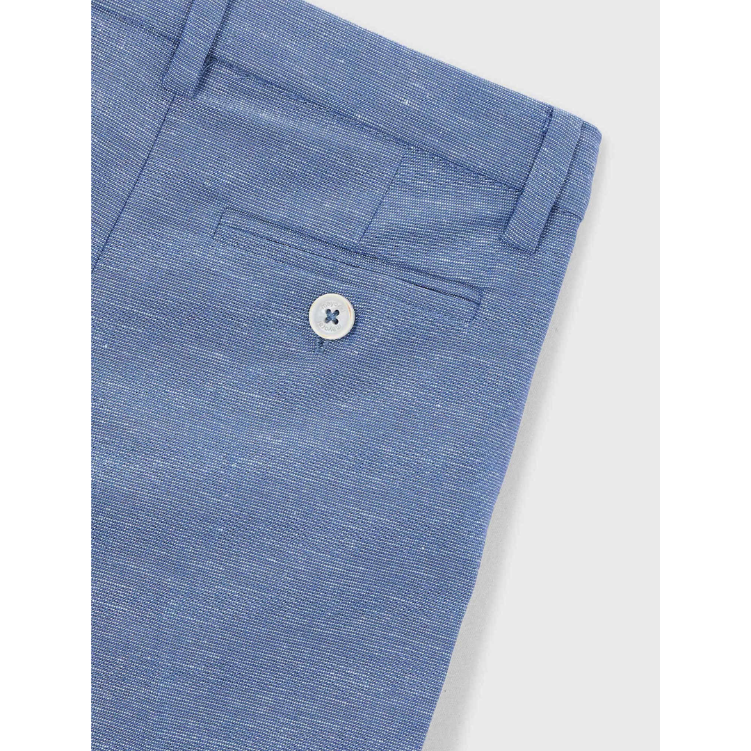 Indigo Blue Linen Pants