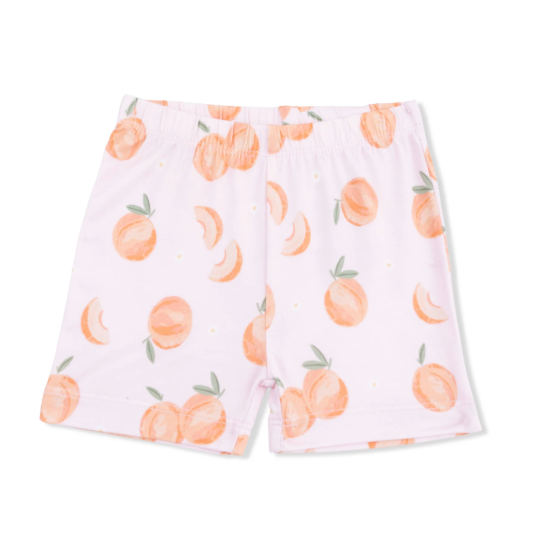 Sweet Peach Loungewear Short Set