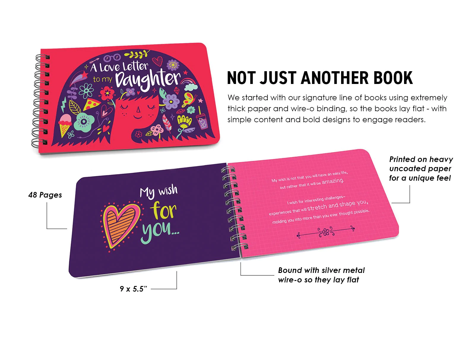 A Love Letter to My Daughter - A Book from Parent to Child