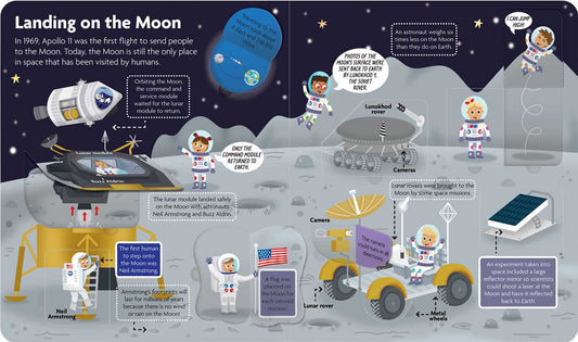 Explore the Solar System: Lift-the-Flap Book