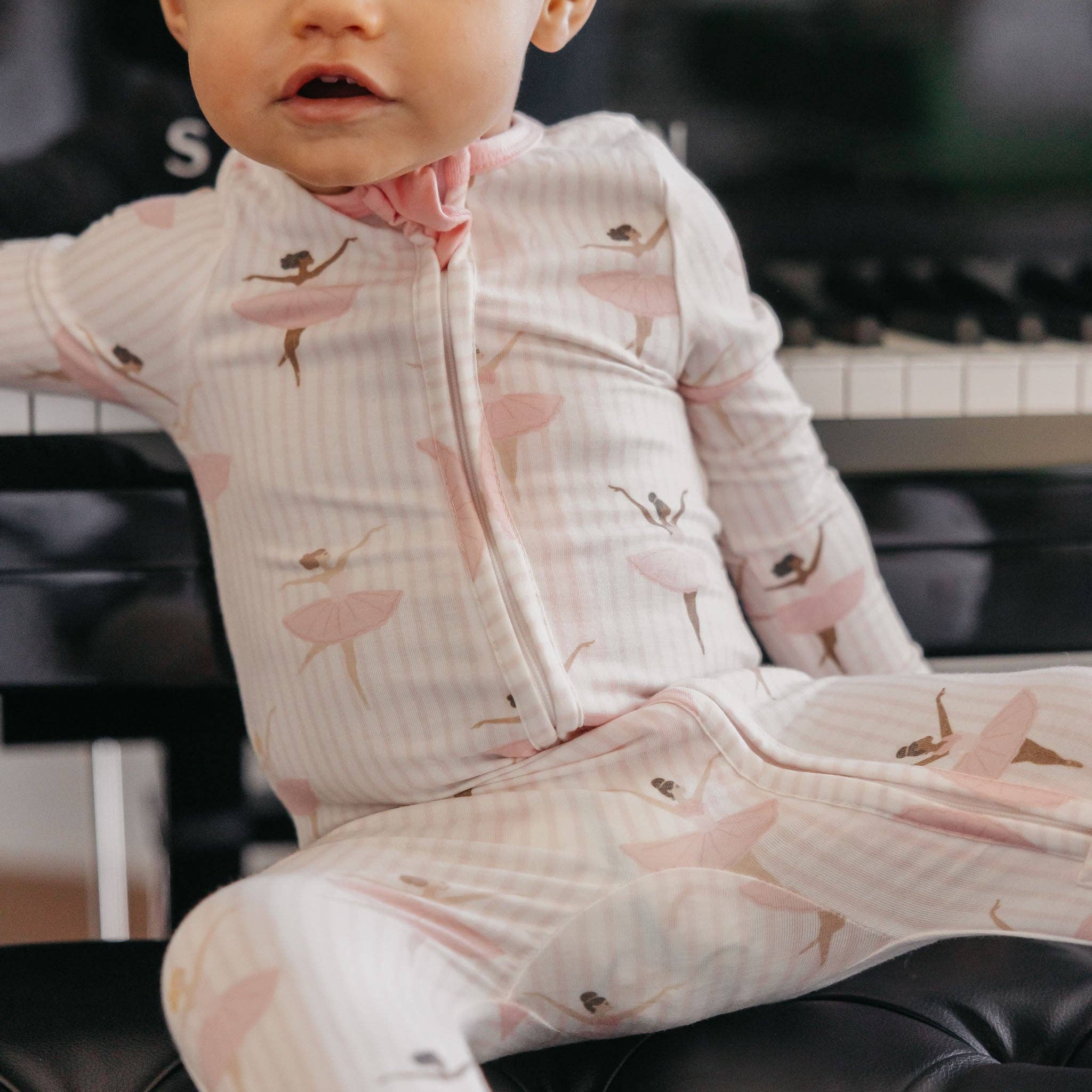 Katerina Zip-Up Footie Pajama