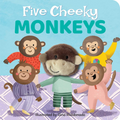 Five Cheeky Monkeys: Finger Puppet Book by