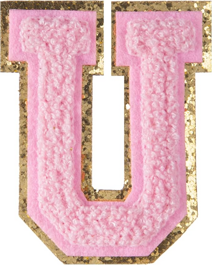 Light Pink Chenille Letter