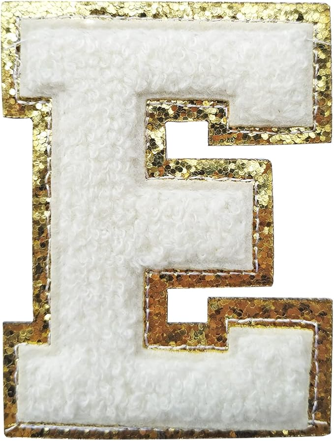 White Chenille Letter