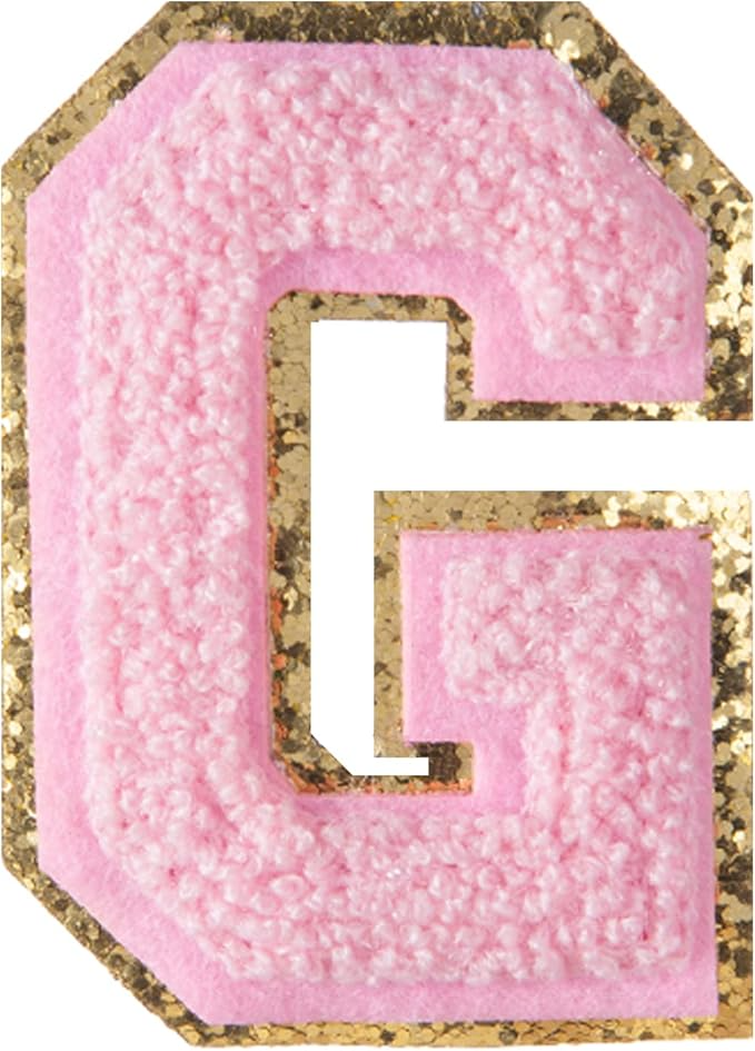 Light Pink Chenille Letter