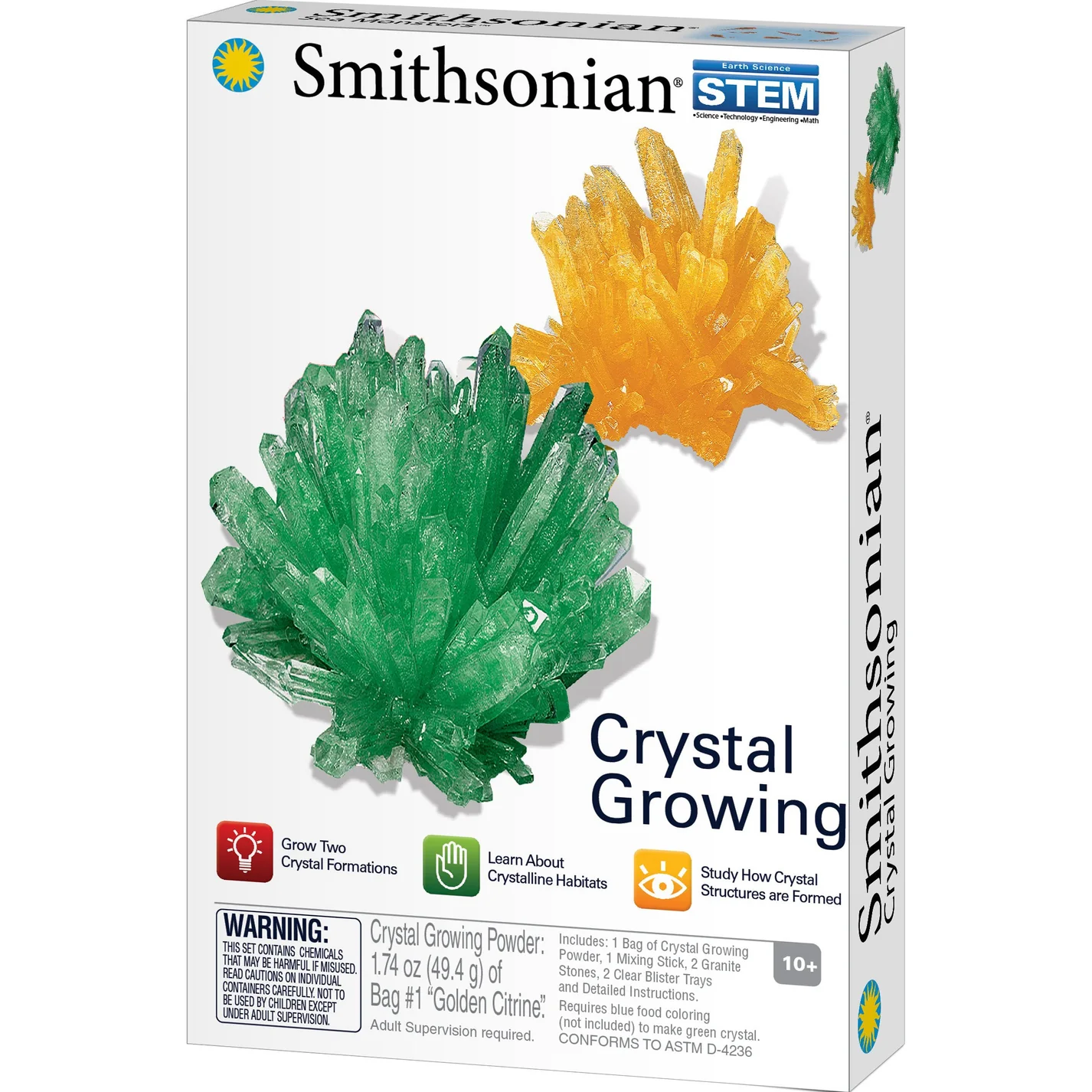 Smithsonian Crystal Growing Set