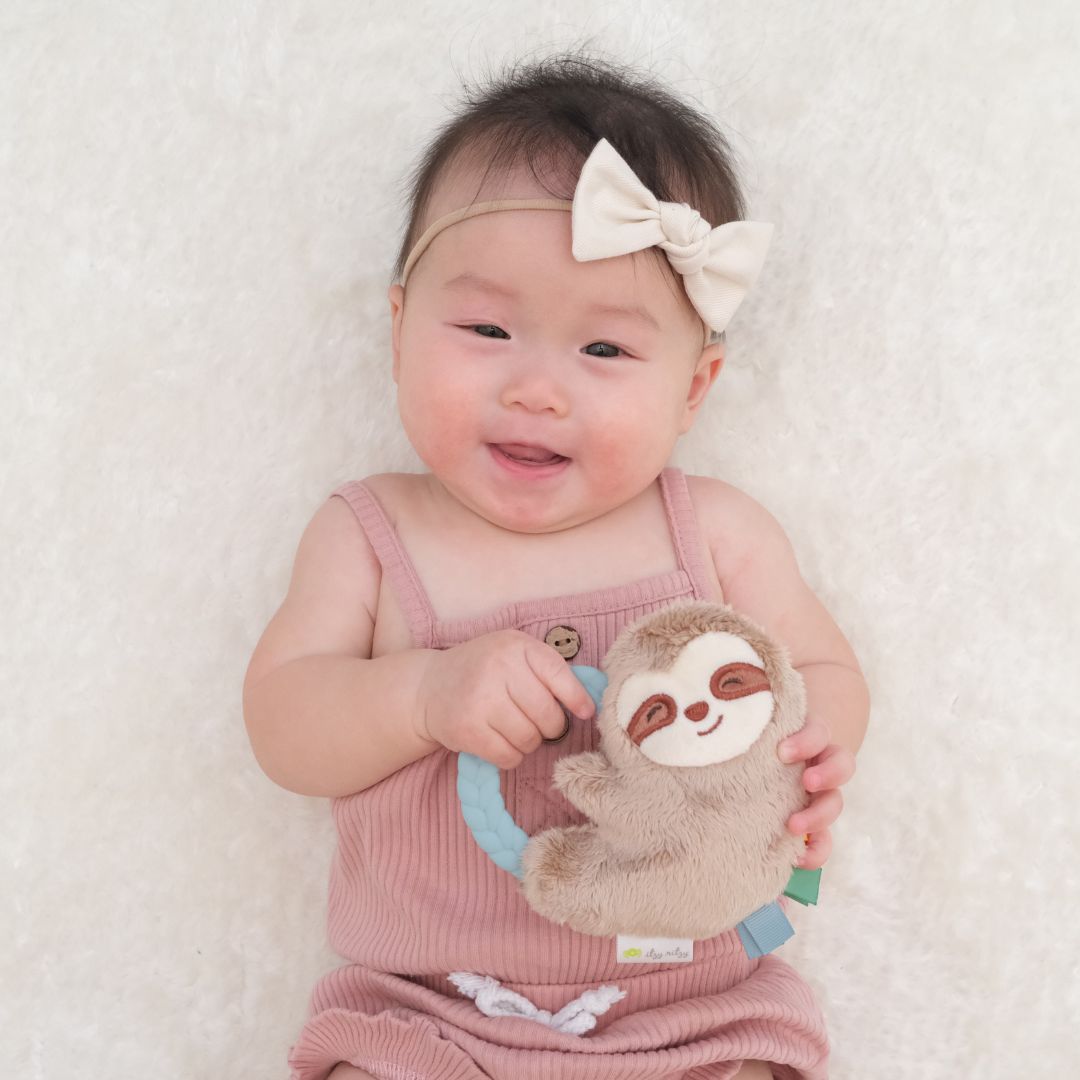 Sloth Ritzy Rattle Pal™ Plush Teether