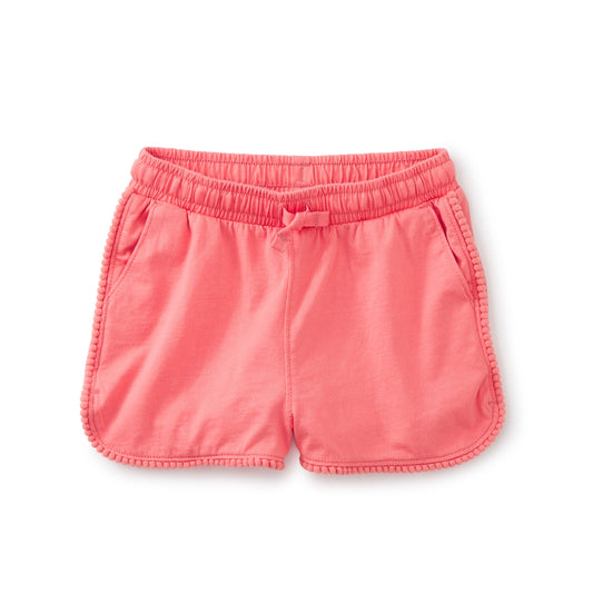 Neon Rosa Pom Pom Shorts