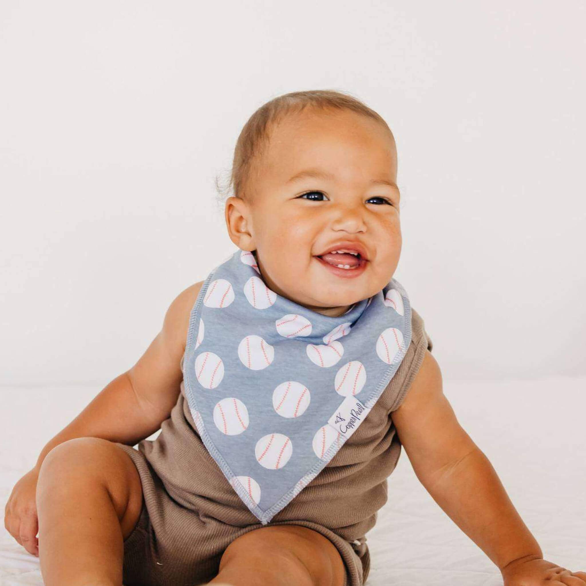Baby Bandana Bibs - Slugger