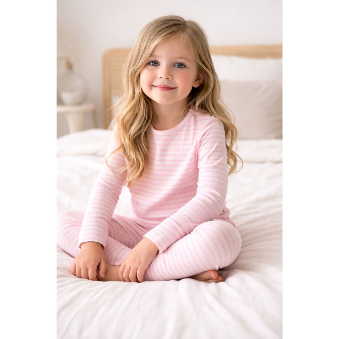 Pink Stripe Pajamas
