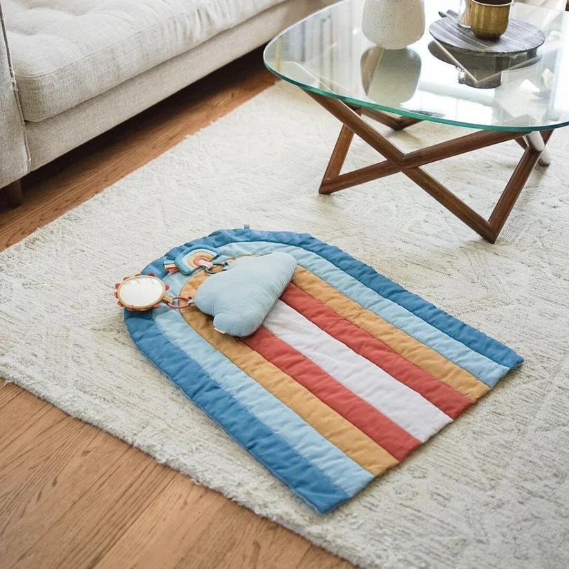 Bitzy Bespoke Ritzy Tummy Time Mat