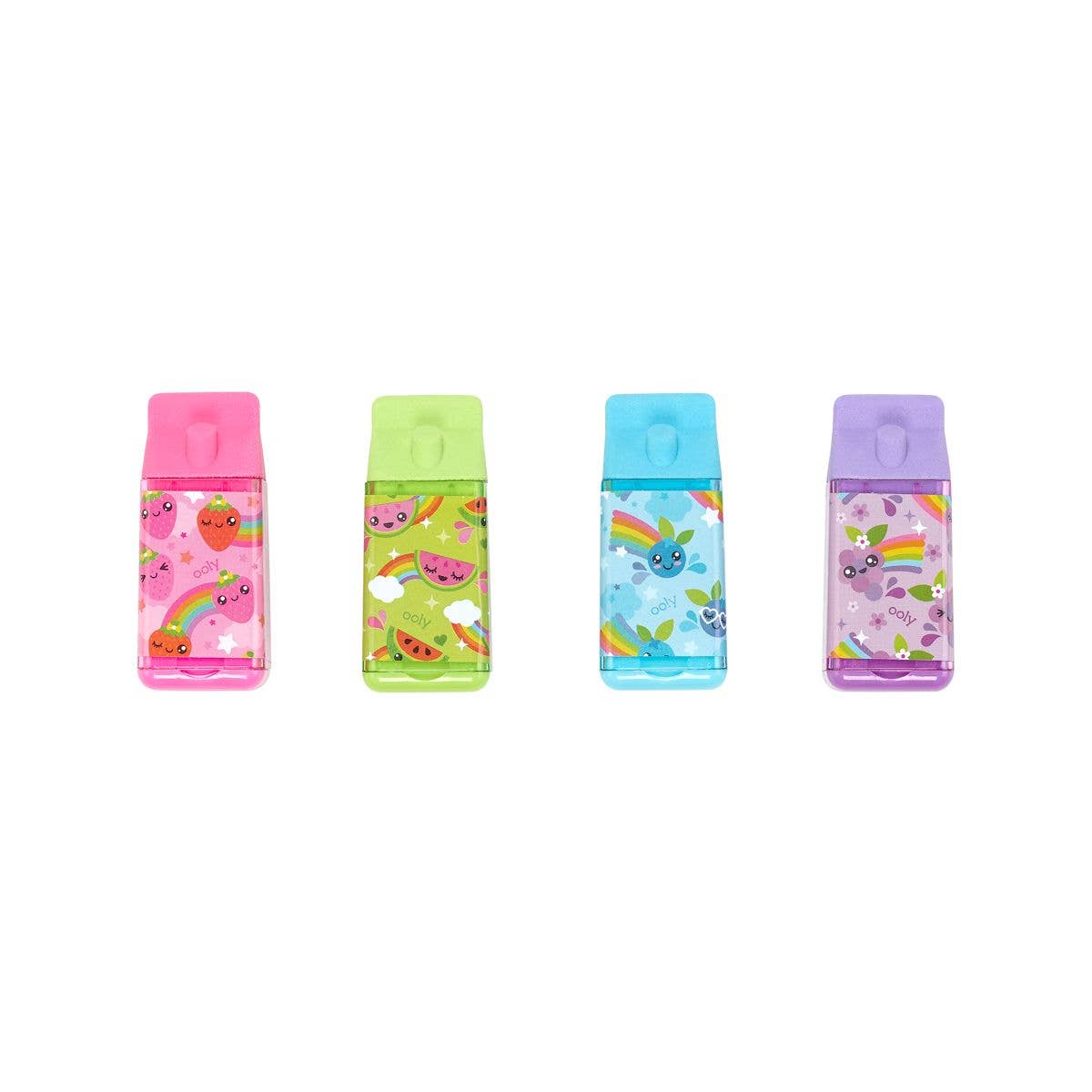 Scented Eraser with Sharpener - Juice Box Shaped School Supplies | OOLY