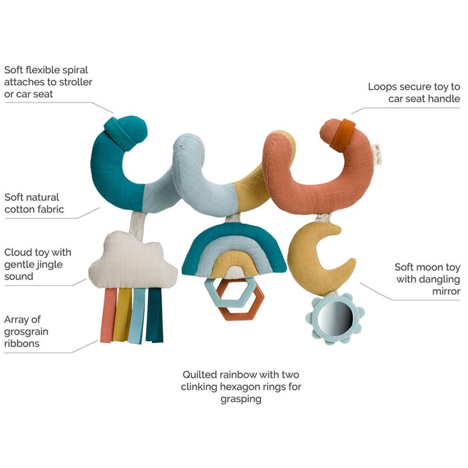 Bitzy Bespoke Itzy Bitzy Spiral Car Seat Activity Toy