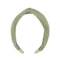 Sage Plisse Twisted Headband