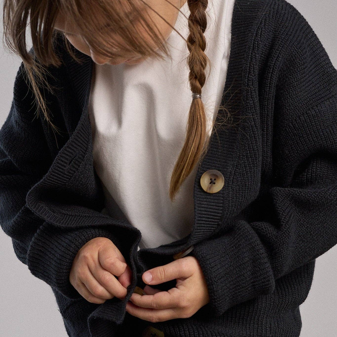 Knit Cardigan - Black