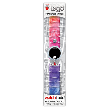 Tie Dye Tag'd Watch