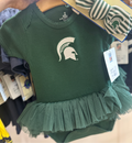 Michigan Spartan Infant Tutu Bodysuit