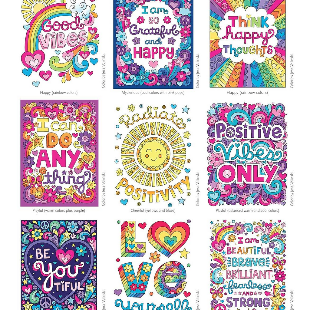 Notebook Doodles Girl Power! - Coloring Book for Tweens